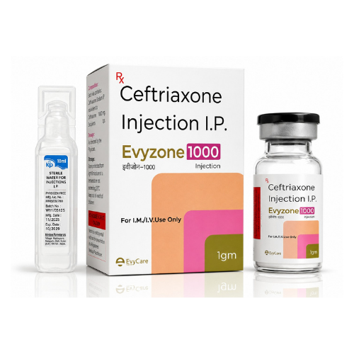 Ceftriaxone 1000mg Injection