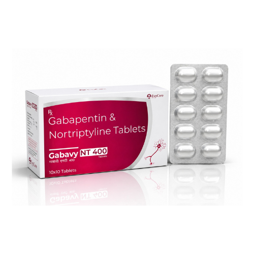Gabapentin 400mg + Nortriptyline 10mg