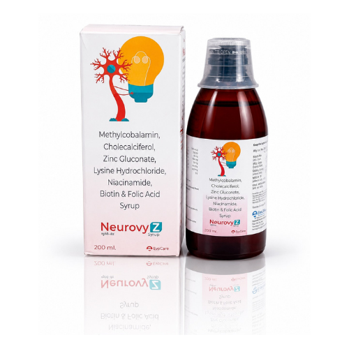 Methylcobalamin 500mcg + Cholecalciferol (Vitamin D3) 200 I.U + Zinc Gluconate 5mg + Lysine HCL 150mg + Niacinamide 15mg + Biotin 20mcg + Folic Acid 140mcg