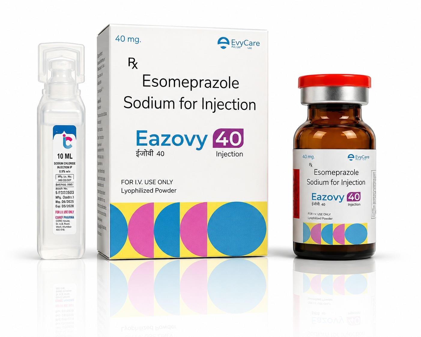 Esomeprazole 40mg Injection