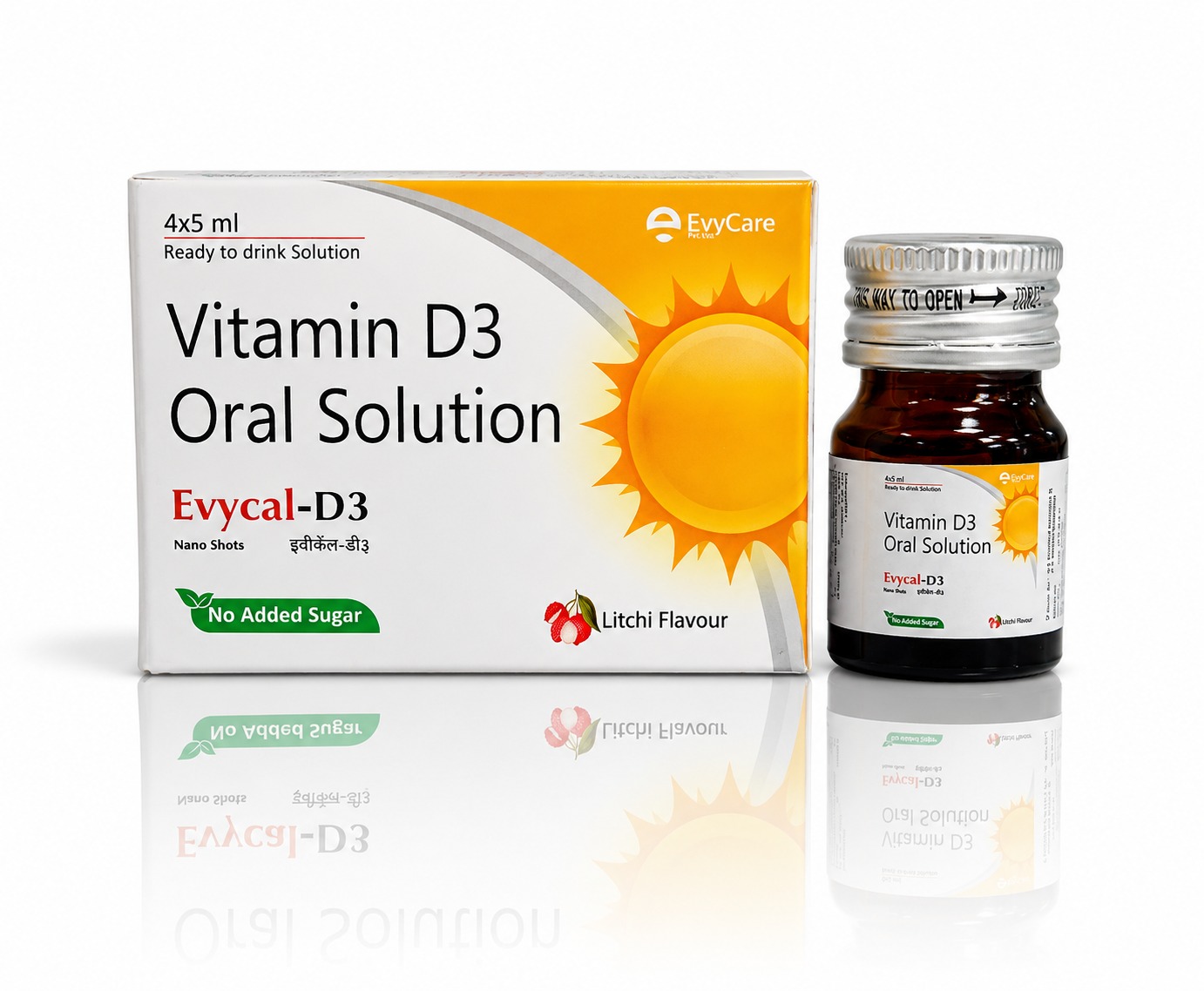 Vitamin D3 6000 I.U Nano Shots