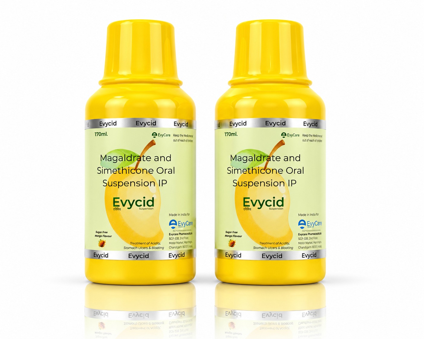 Magaldrate anhyddrous 400mg + Simethicone 20mg