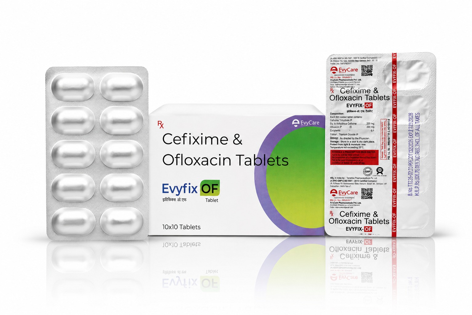 Cefixime Trihydrate 200mg + Ofloxacin 200mg