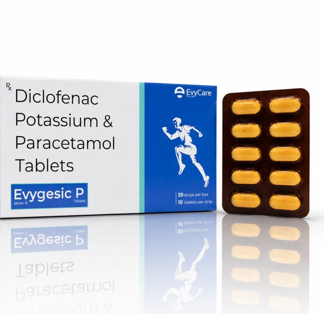 Diclofenac Potassium 50mg + Paracetamol 325mg
