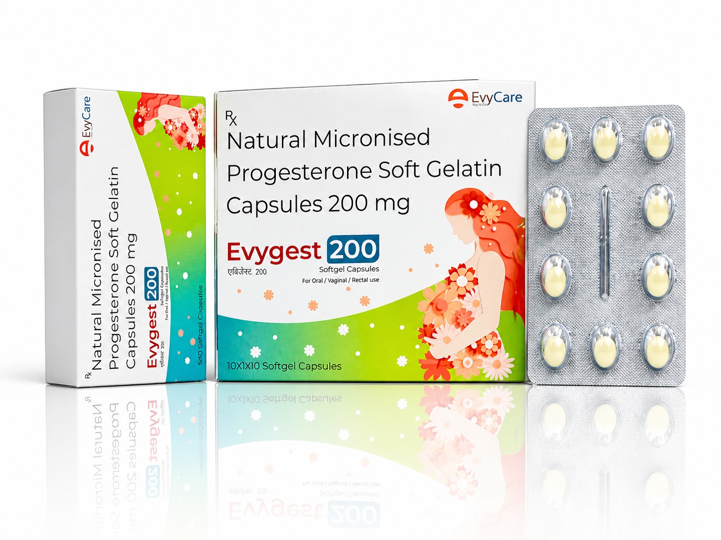 Natural Micronised Progesterone Soft Gelatin Capsules 200 mg