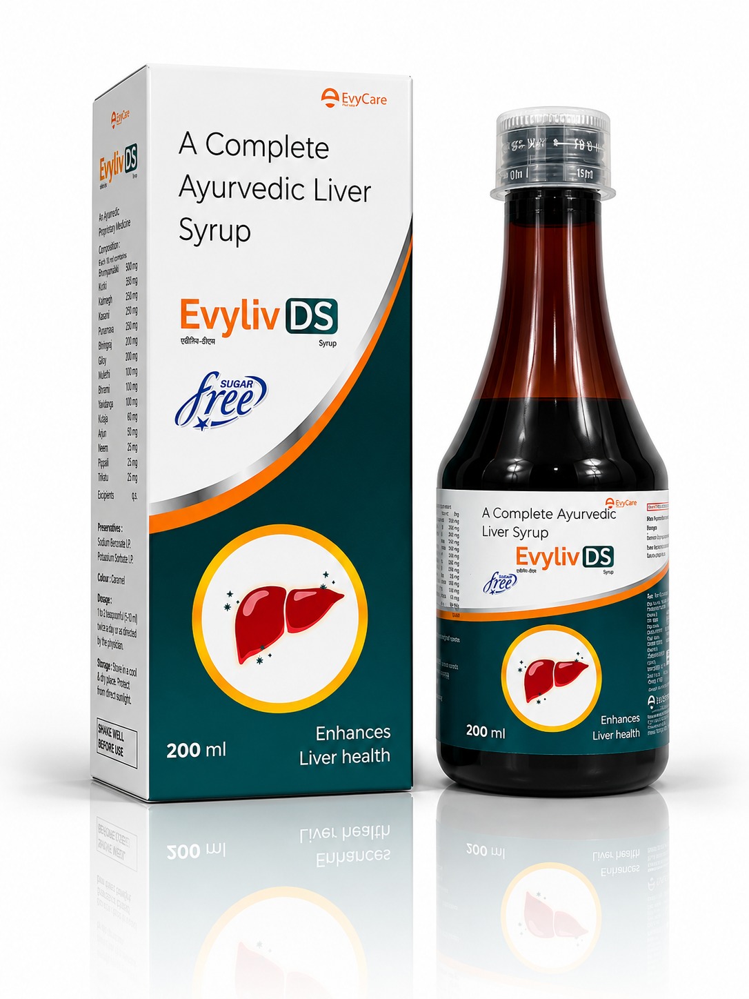 A Complete Ayurvedic Liver Syrup with Monocarton