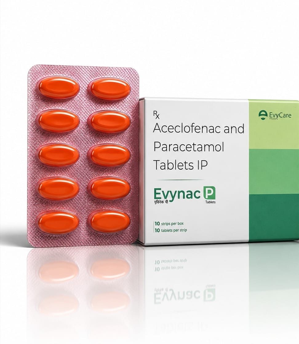 Aceclofenac 100mg + Paracetamol 325mg