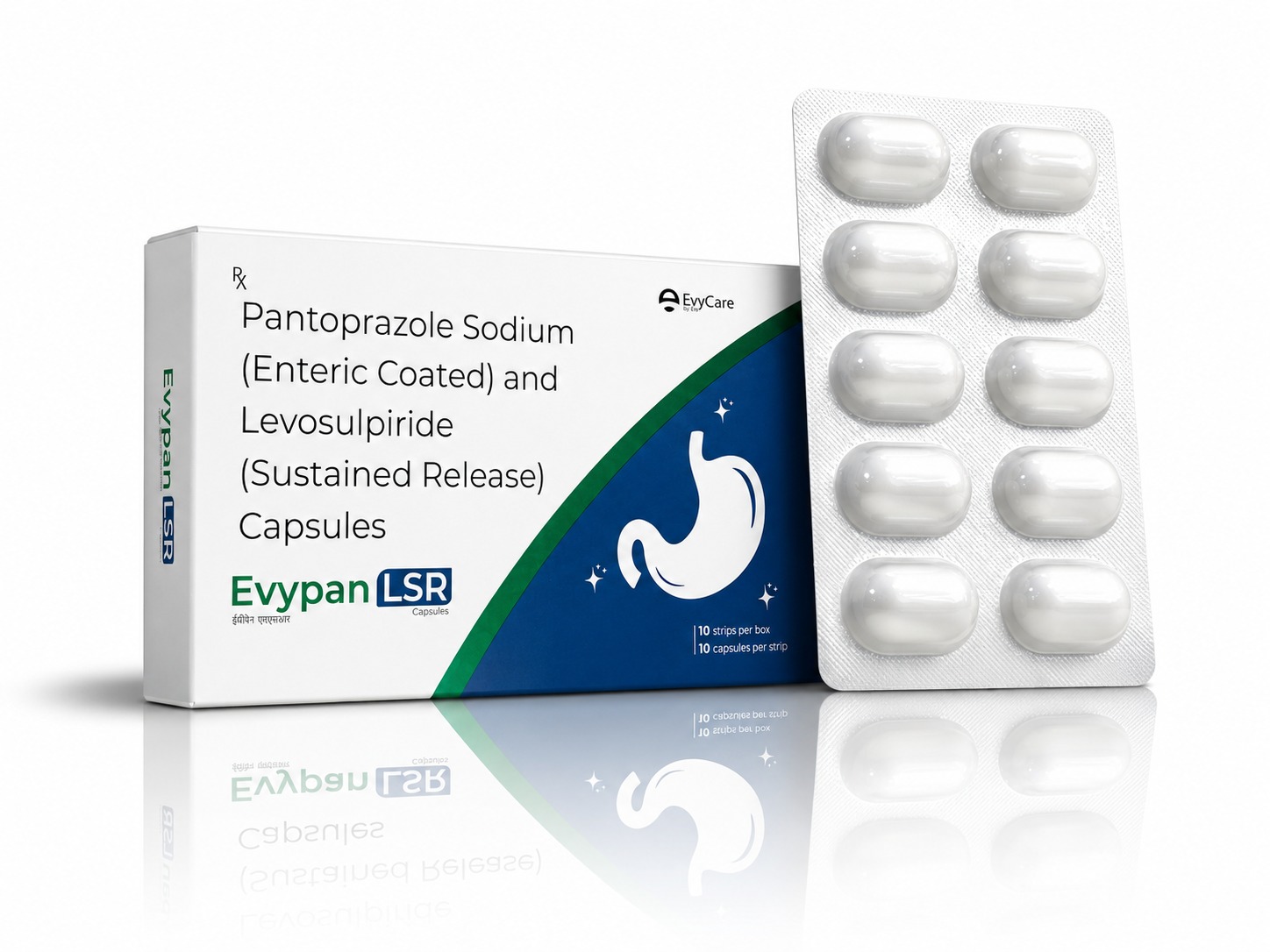 Pantoprazole 40mg + Levosulpiride 75mg