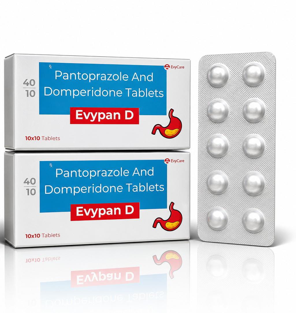 Pantoprazole 40 mg + Domperidone 10 mg