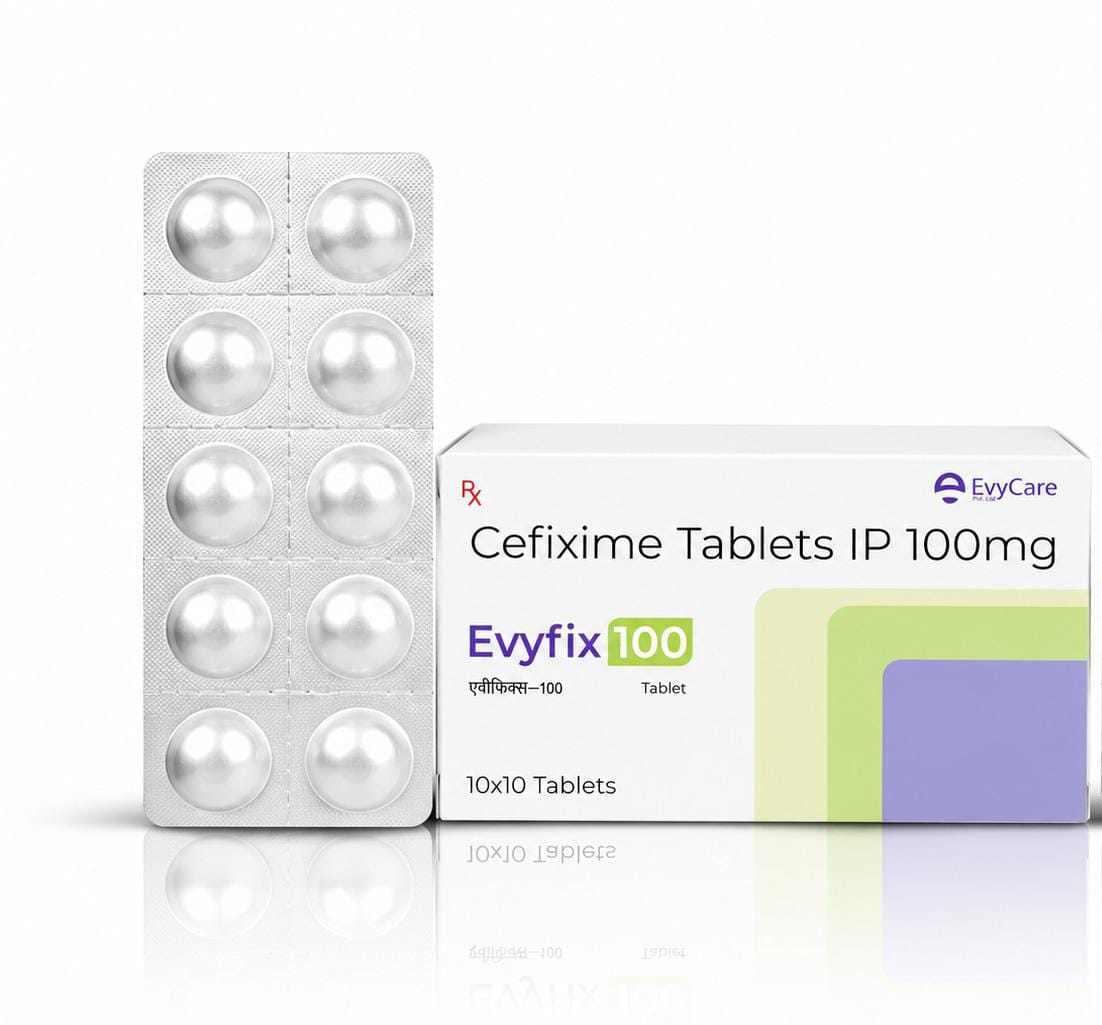 Cefixime Trihydrate 100mg Dispersible Tablets