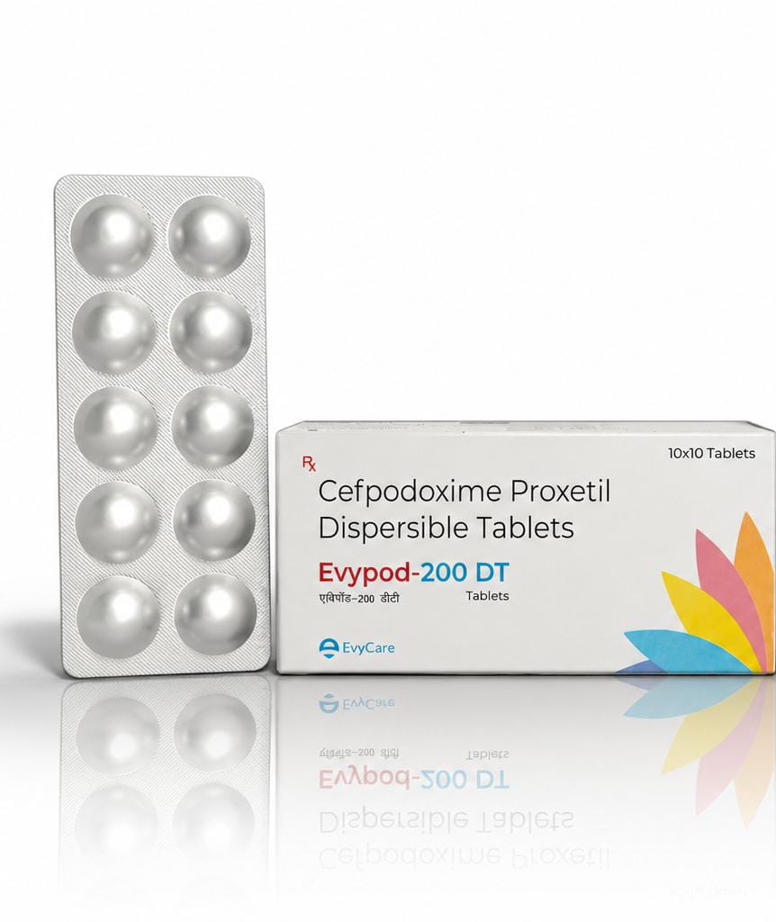 Cefpodoxime Proxetil 200mg Dispersible Tablets
