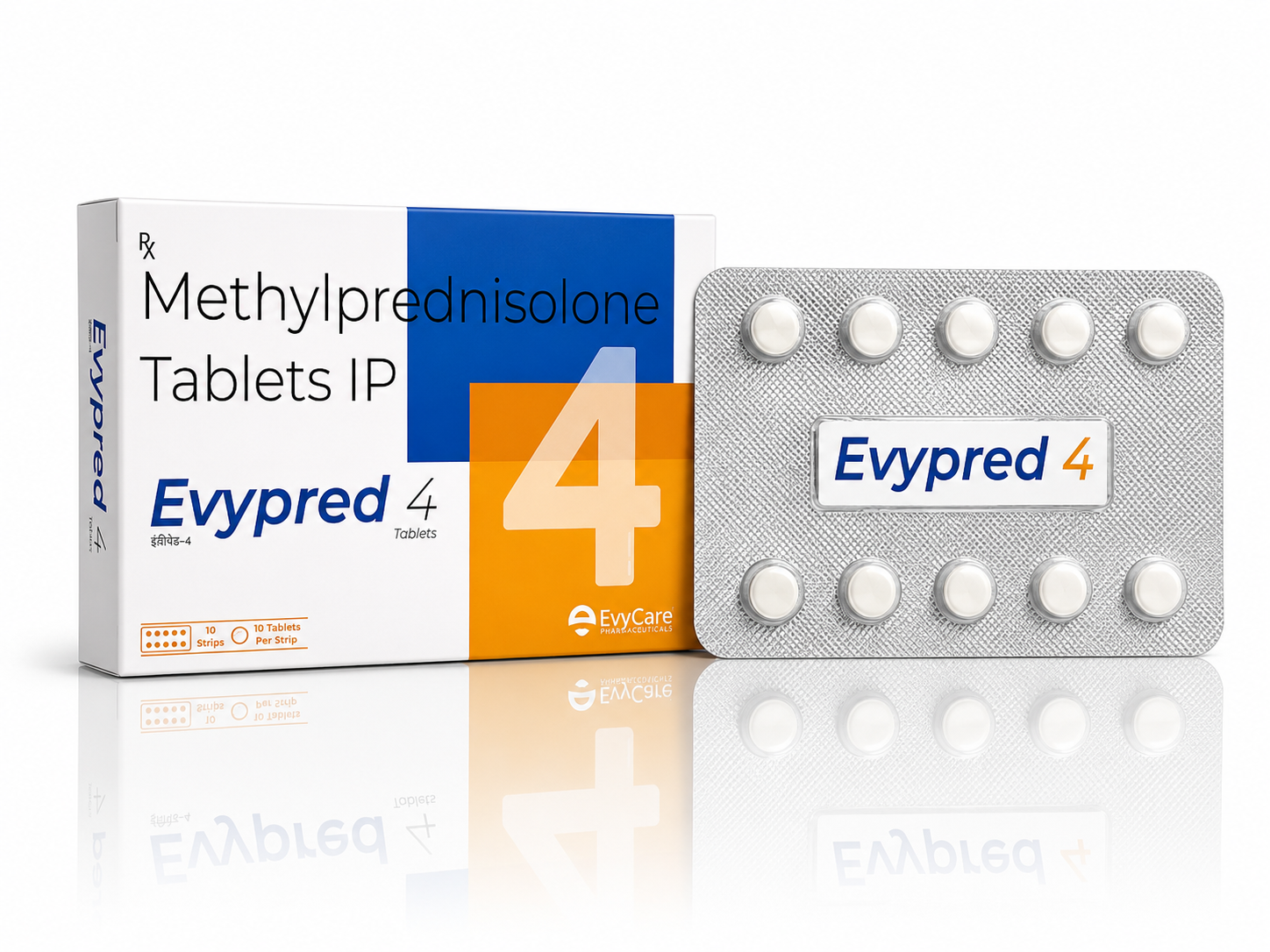 Methylprednisolone 4mg Tablets